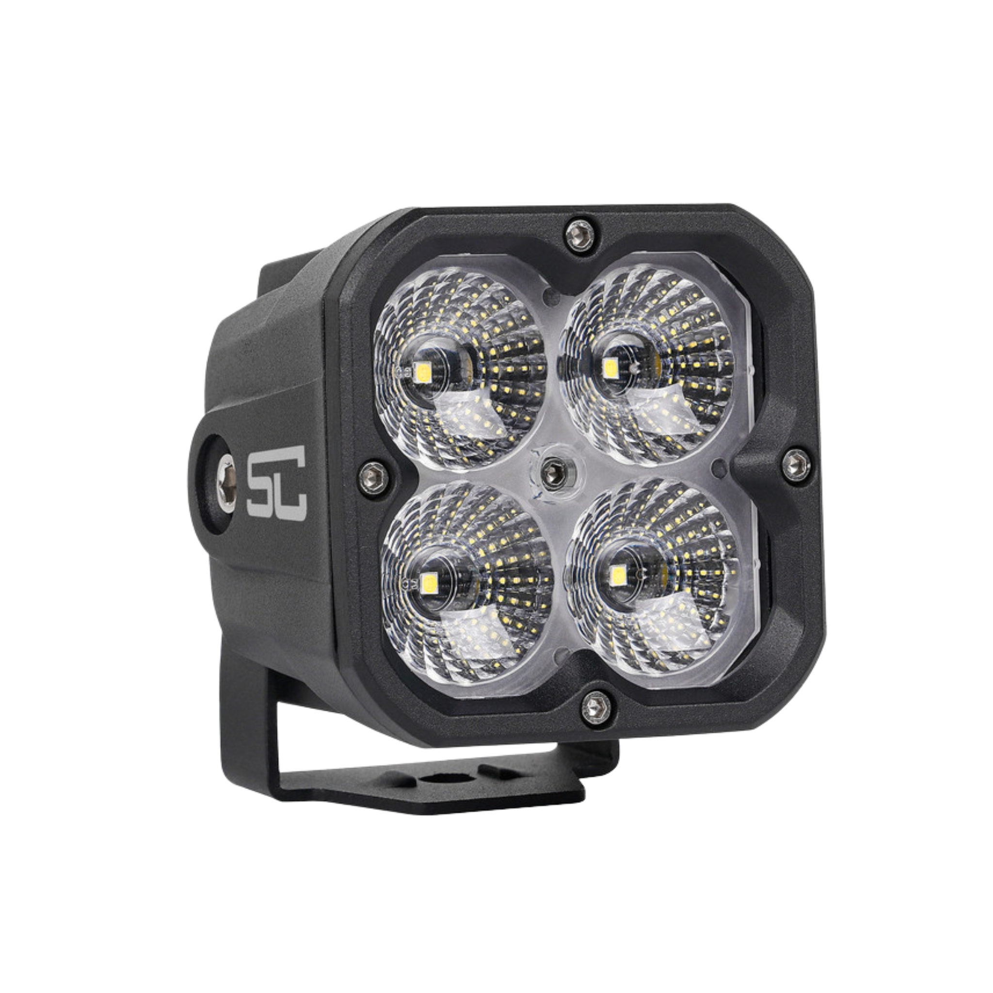 Exploras 4 Led  3 Cuadrada DRL Flood