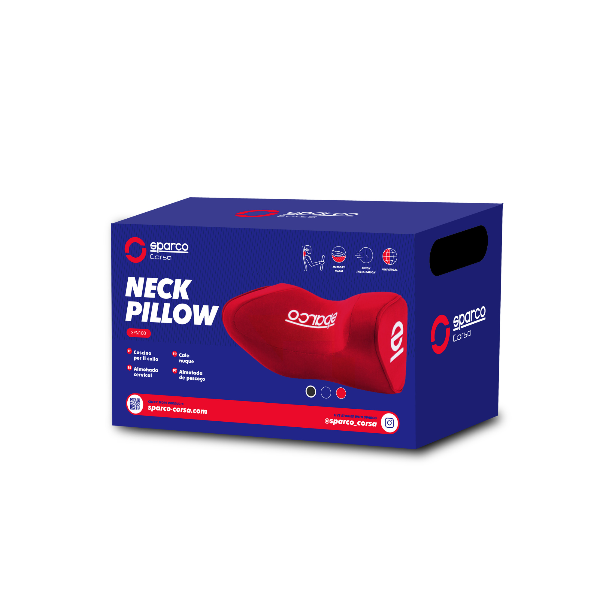 Almohada Cuello Sparco