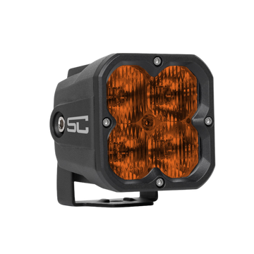 Exploras 4 Led  3 Cuadrada Amber DRL Driving