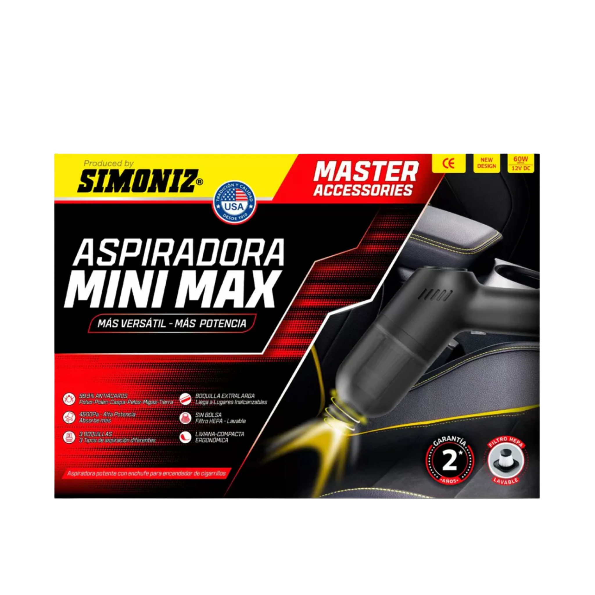 Aspiradora Mini Max Simoniz