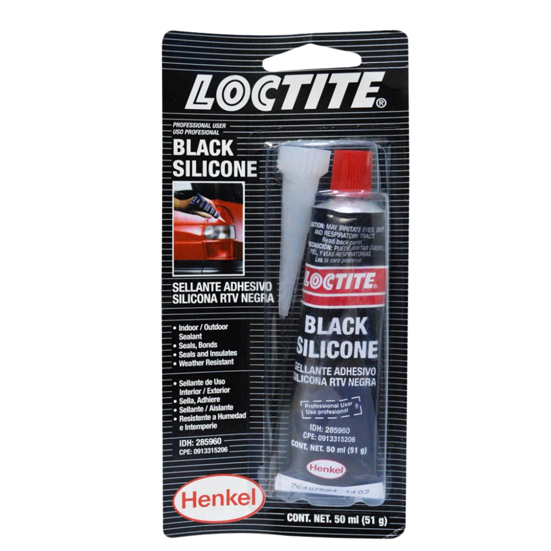 Silicona Loctite SI 593 Negra