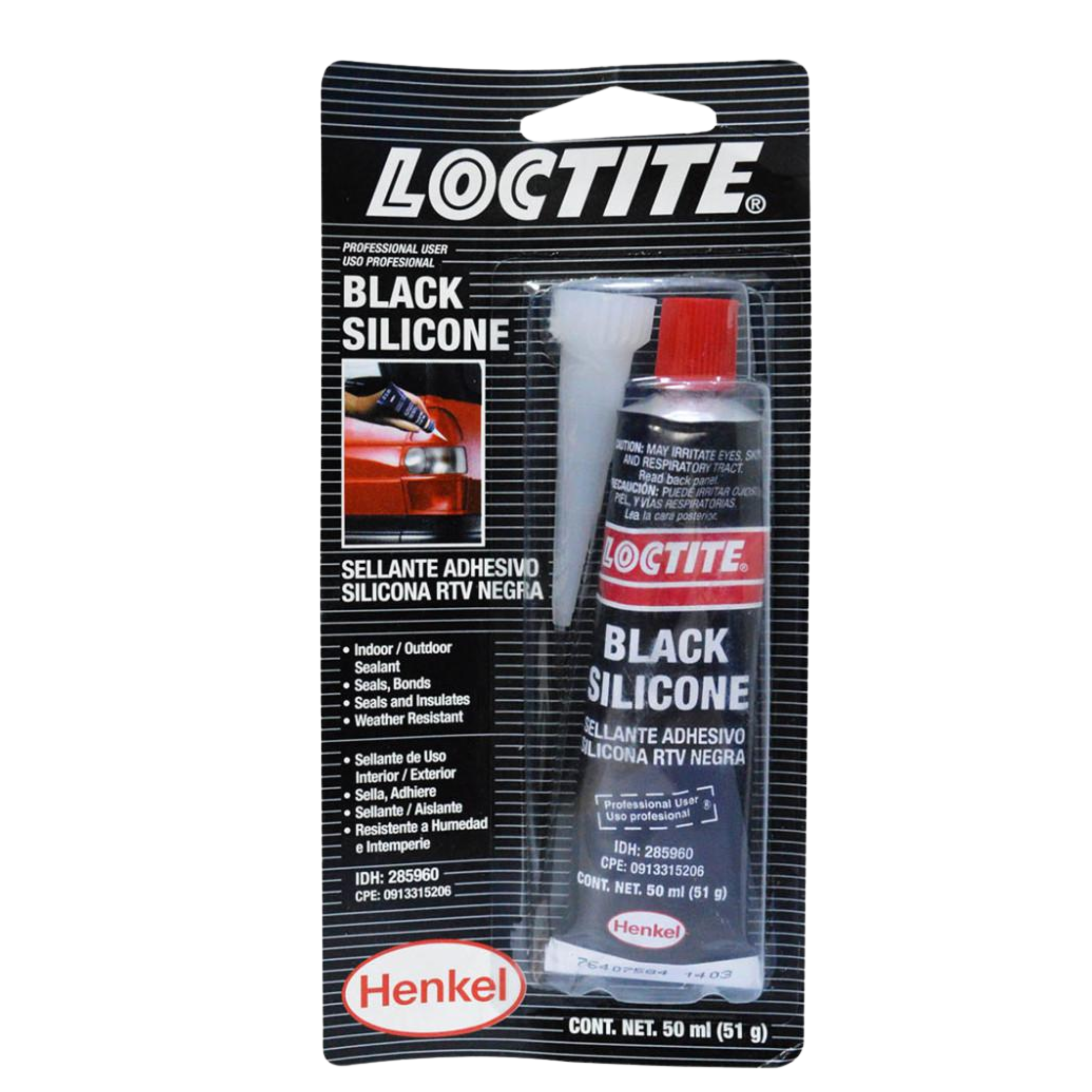 Silicona Loctite SI 593 Negra