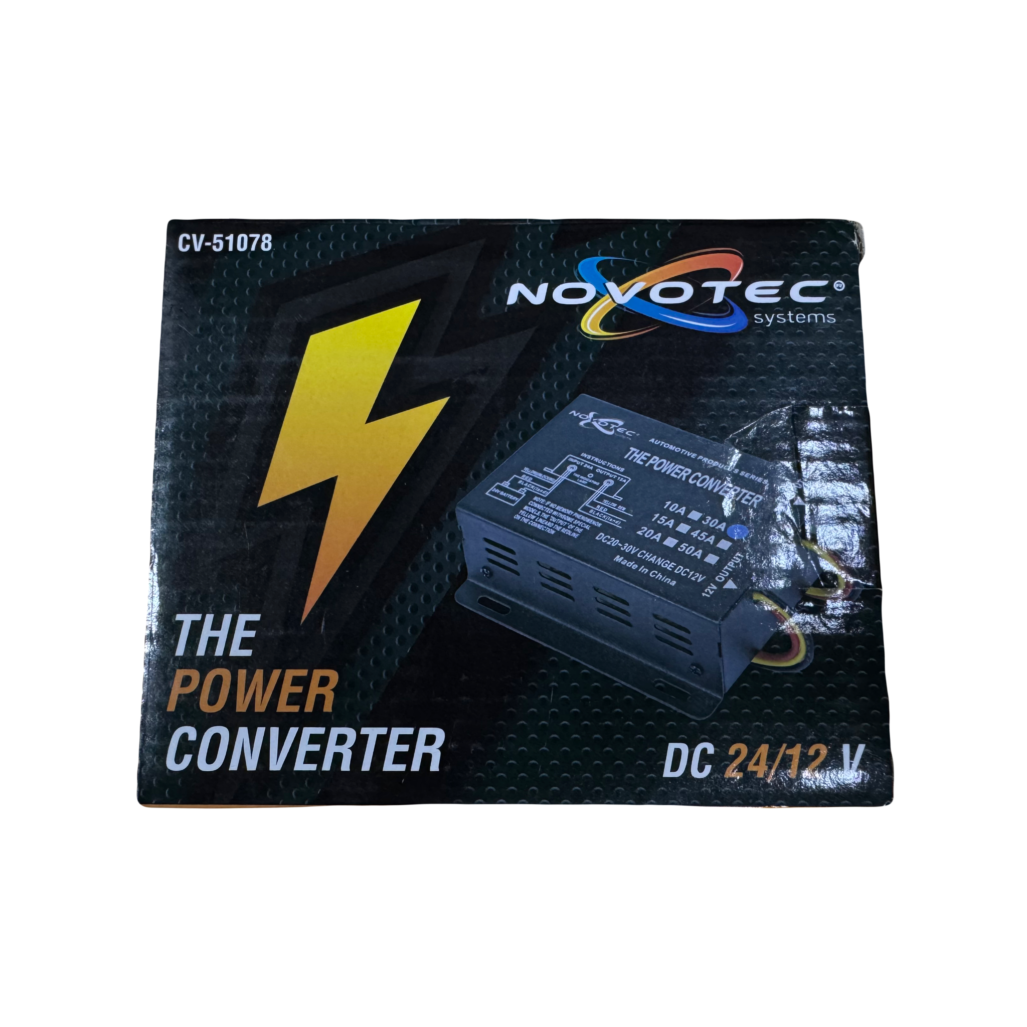 Convertidor de voltaje Novotec