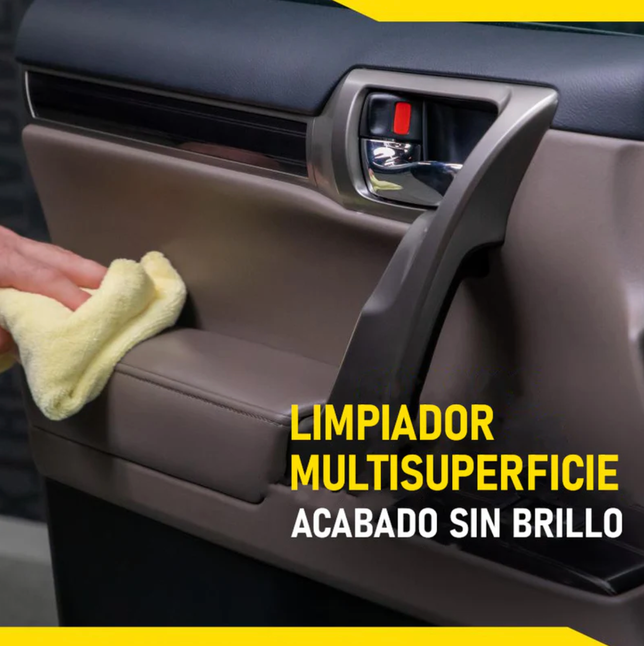 Limpia con seguridad todo el interior de tu auto con All Surface Interior Cleaner de Meguiar's. Ideal para pantallas, cuero, vinilo y más, sin residuos.