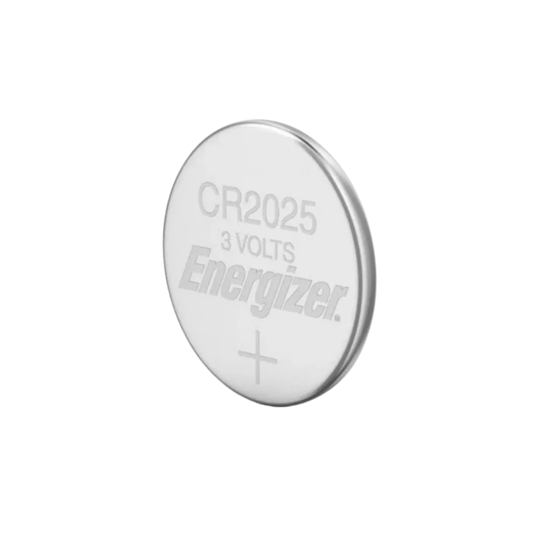 Batería Energizer 2025 de larga duración. Funciona en temperaturas extremas, mantiene carga hasta 8 años y es ideal para dispositivos electrónicos.