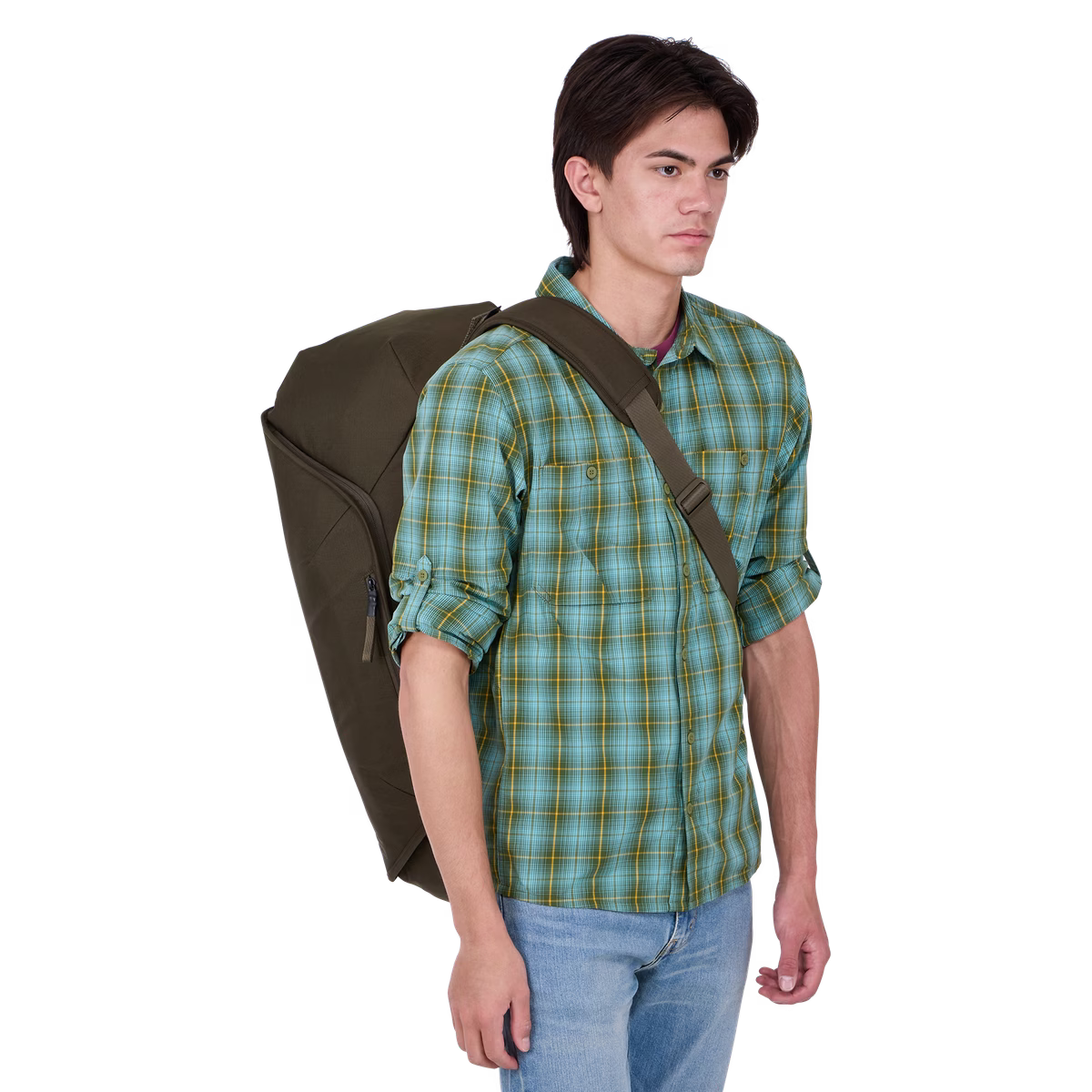 Bolso RoundTrip Thule, bolso ciclista Thule, bolso para accesorios de bicicleta, bolso Thule 55L, bolso bluesign Thule, mochila para ciclistas, bolso de viaje para bicicleta, accesorios Thule, bolso de lona Thule, bolso de ciclismo montaña carretera