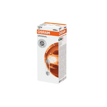 bombillo osram 10w, bombillo soffitte, bombillo c10w, luz interior carro, bombillo matrícula, bombillo halógeno 12v, osram 6461, bombillo vintage auto, bombillo festón, bombillo 3000k

