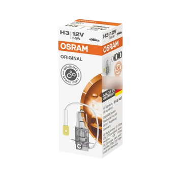 bombillo h3 osram, bombillo h3 12v 55w, lámpara halógena osram, luz halógena 3200k, bombillo para carro h3, osram h3 pk22s, repuesto original h3, bombillo camioneta h3, osram ece r37, iluminación halógena auto, bombillo osram 12v h3, bombillo antiniebla h3, lámpara halógena 12v