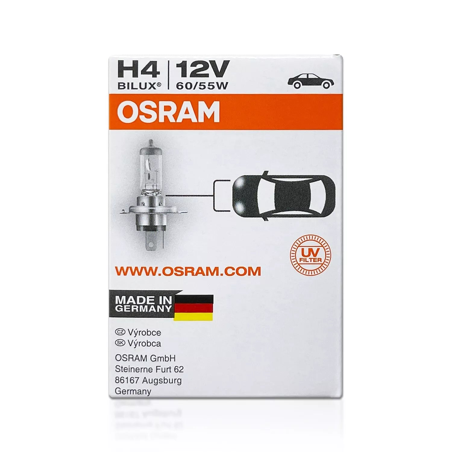 Ilumina tu camino con el bombillo original Osram. Calidad garantizada, luz potente para mayor seguridad y fácil instalación. Durabilidad y alto rendimiento.