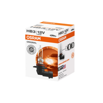 bombillo hb3 osram, bombillo 9005 12v, lámpara halógena osram, bombillo p20d, bombillo 60w carro, bombillo luz cálida, iluminación frontal vehículo, bombillo osram hb3 12v, bombillo farola delantera, bombillo carretera