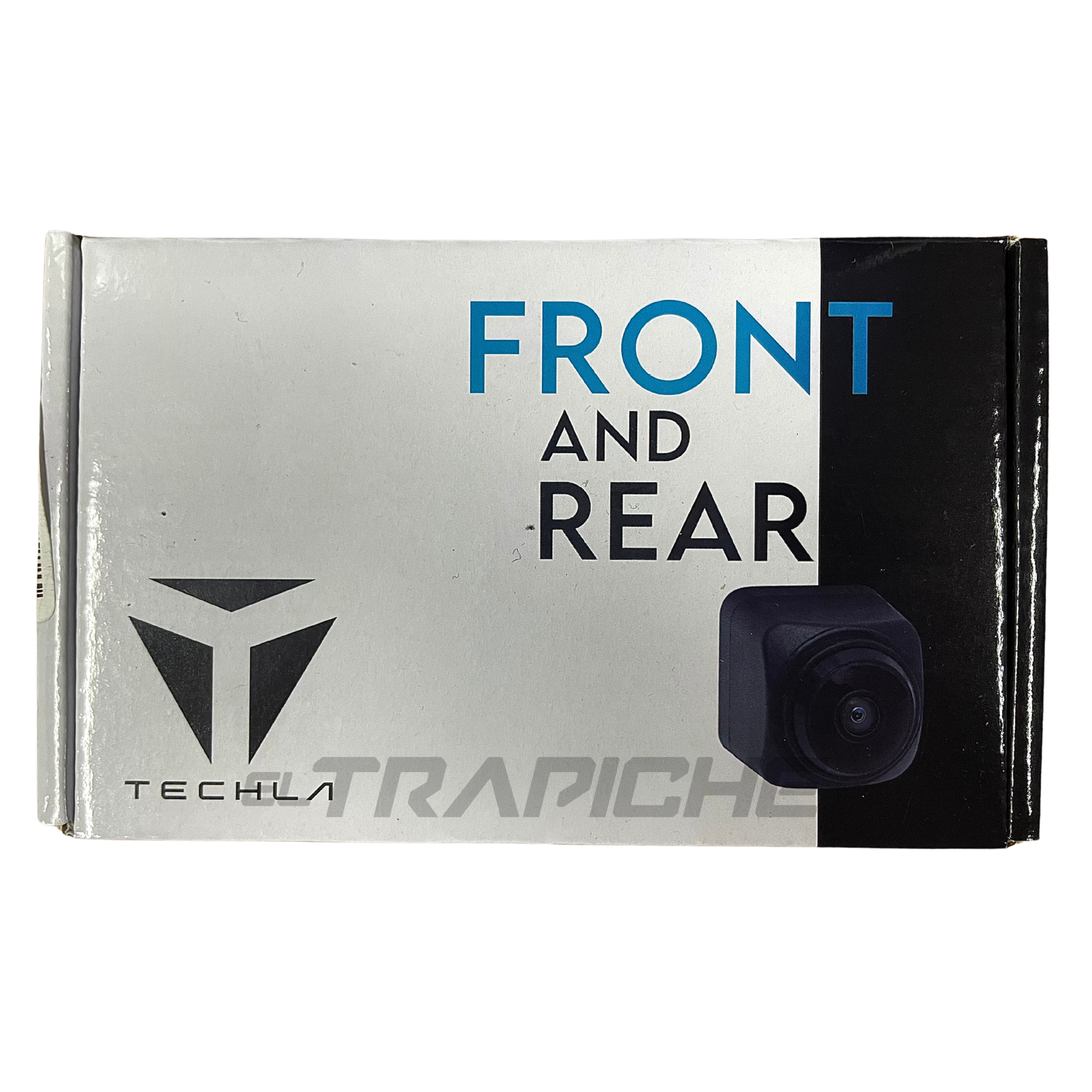 Cámara de reversa tipo sombrero Techla 016. Mejora la visibilidad al parquear. Diseño discreto, resistente al agua y de fácil instalación.