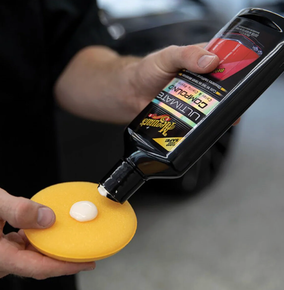 Ultimate Compound, restaura quita rayones, oxido y marcas de agua Meguiars