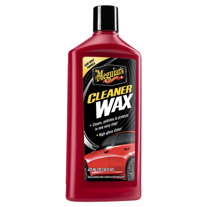 Cleaner Wax Liquid limpia, pule y protege en un solo paso. Aporta brillo duradero, elimina manchas y es fácil de aplicar en cualquier pintura automotriz.