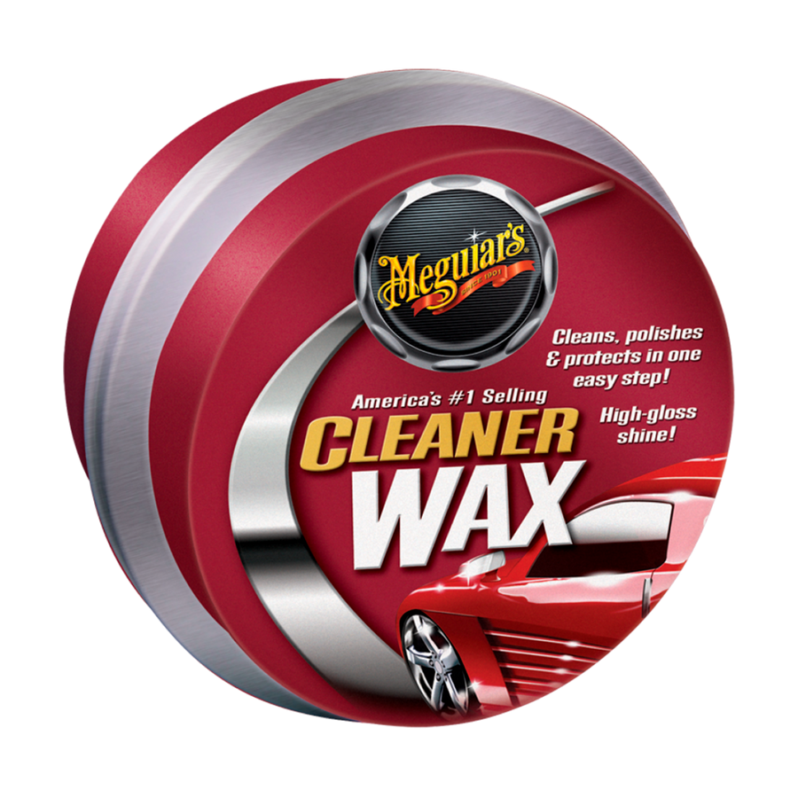 Cera en pasta Cleaner Wax limpia, pule y protege tu auto en un solo paso. Aporta brillo, elimina manchas y rayones leves fácilmente.