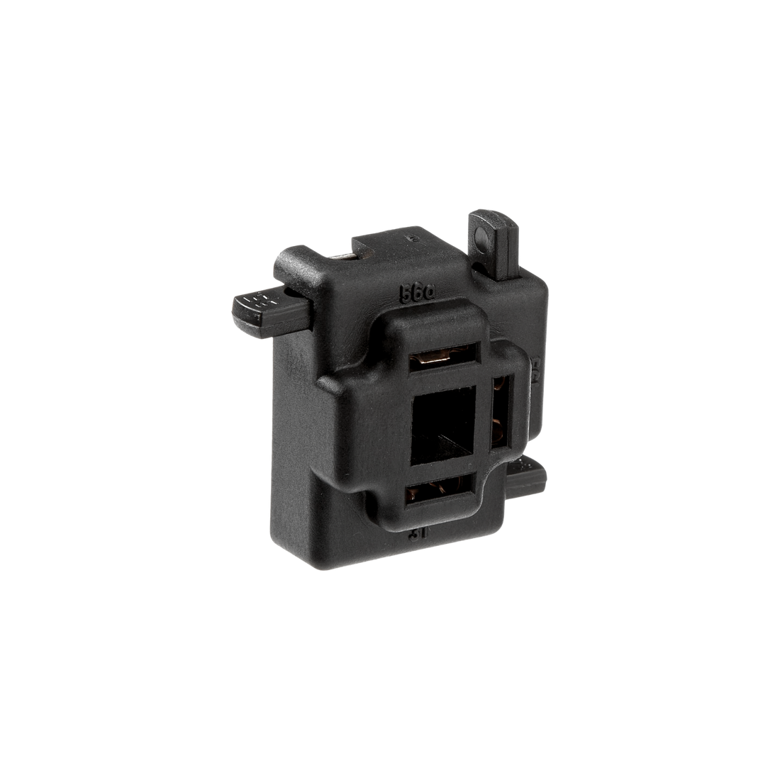 Conector Faro H4 Hella con bloqueo a presión. Alta resistencia al calor, fácil instalación y ajuste seguro para mayor confiabilidad.