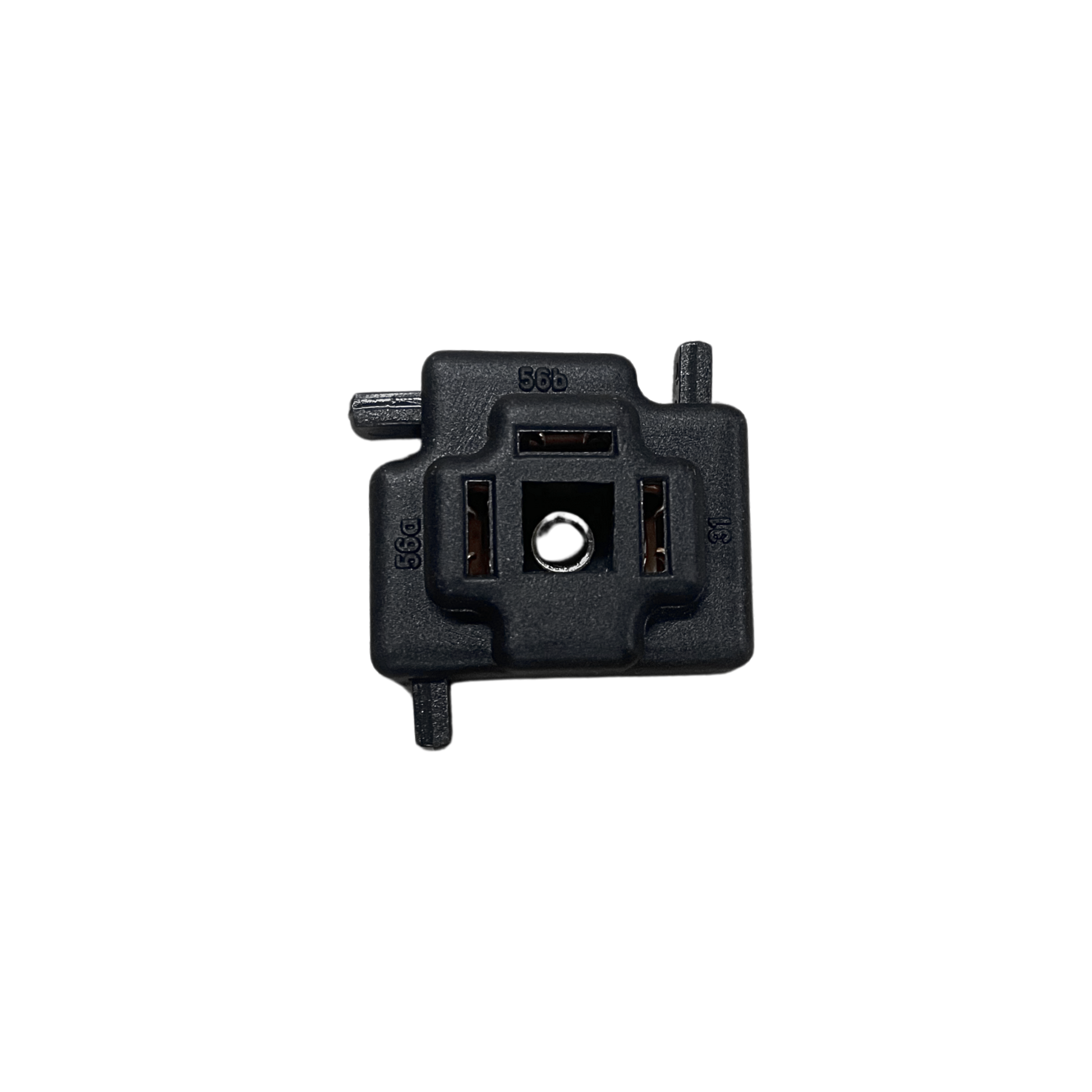 Conector Faro H4 Hella con bloqueo a presión. Alta resistencia al calor, fácil instalación y ajuste seguro para mayor confiabilidad.