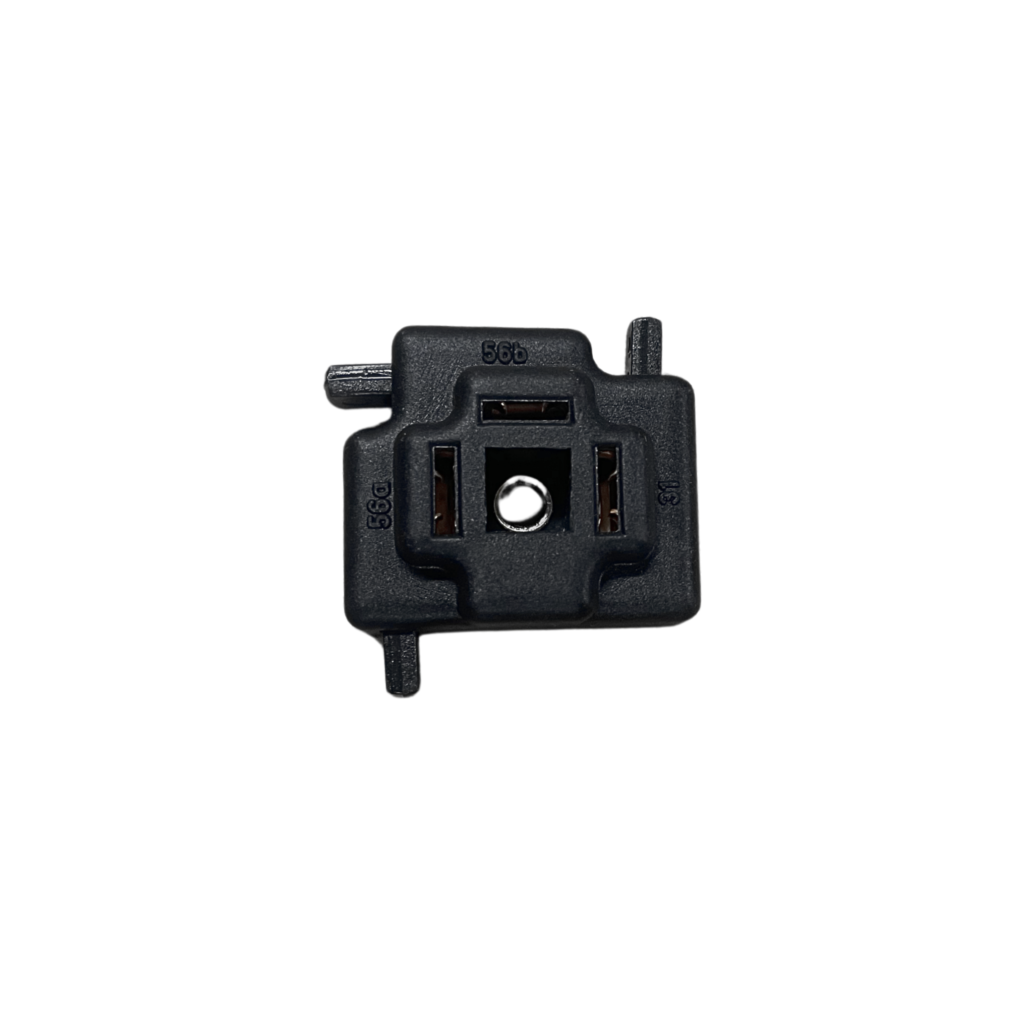 Conector Faro H4 Hella con bloqueo a presión. Alta resistencia al calor, fácil instalación y ajuste seguro para mayor confiabilidad.