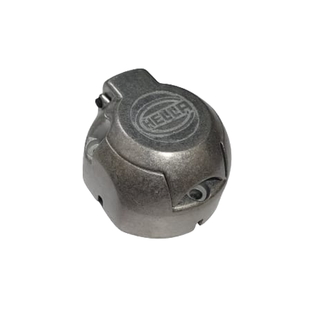 Conector tráiler hembra Hella, alta calidad y durabilidad, asegura una conexión eléctrica segura y confiable entre vehículo y remolque.

