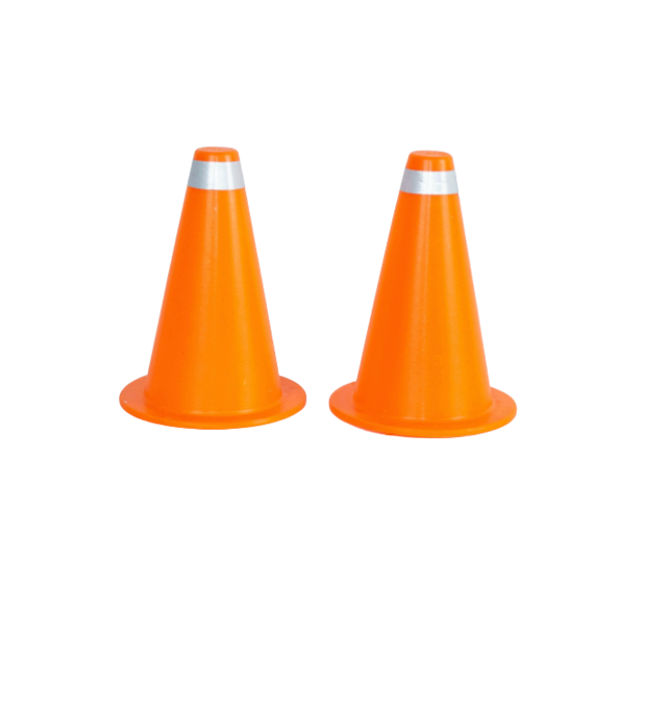 Conos de seguridad vial para carro en kit de carretera Colombia