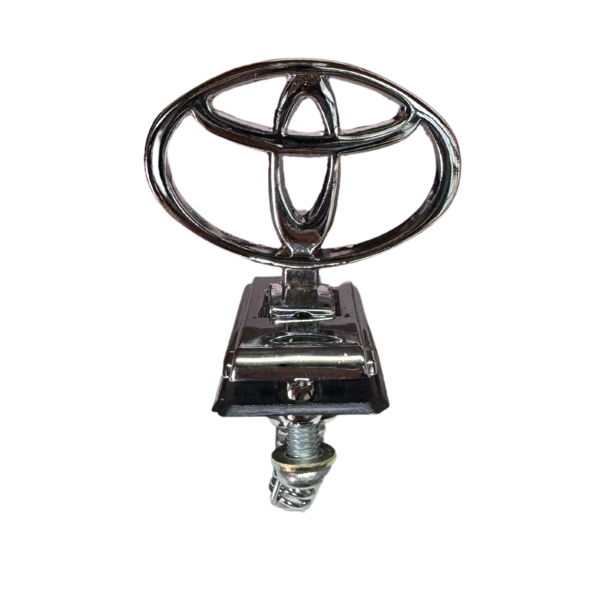 Coronilla, emblema, logo para Toyota care vaca, macho, 4.5 es para el capó de tu vehículo.