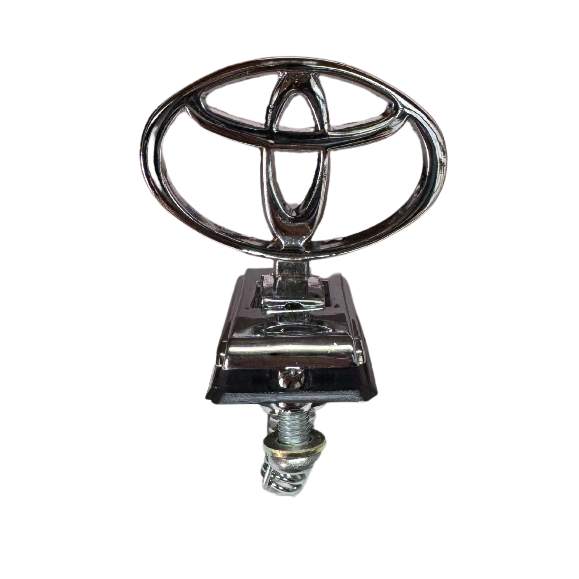 Coronilla, emblema, logo para Toyota care vaca, macho, 4.5 es para el capó de tu vehículo.