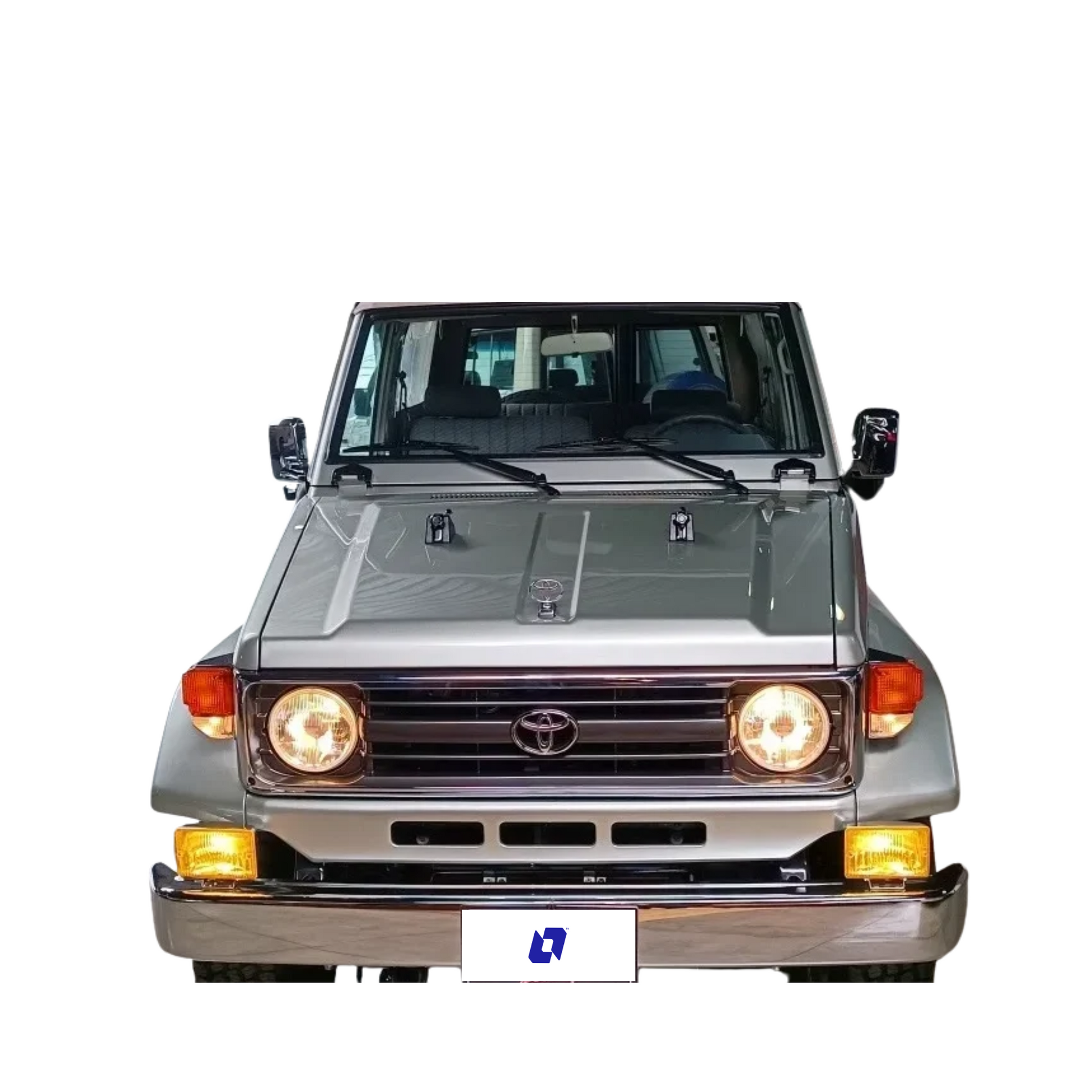 Coronilla, emblema, logo para Toyota care vaca, macho, 4.5 para el capó de tu vehículo.