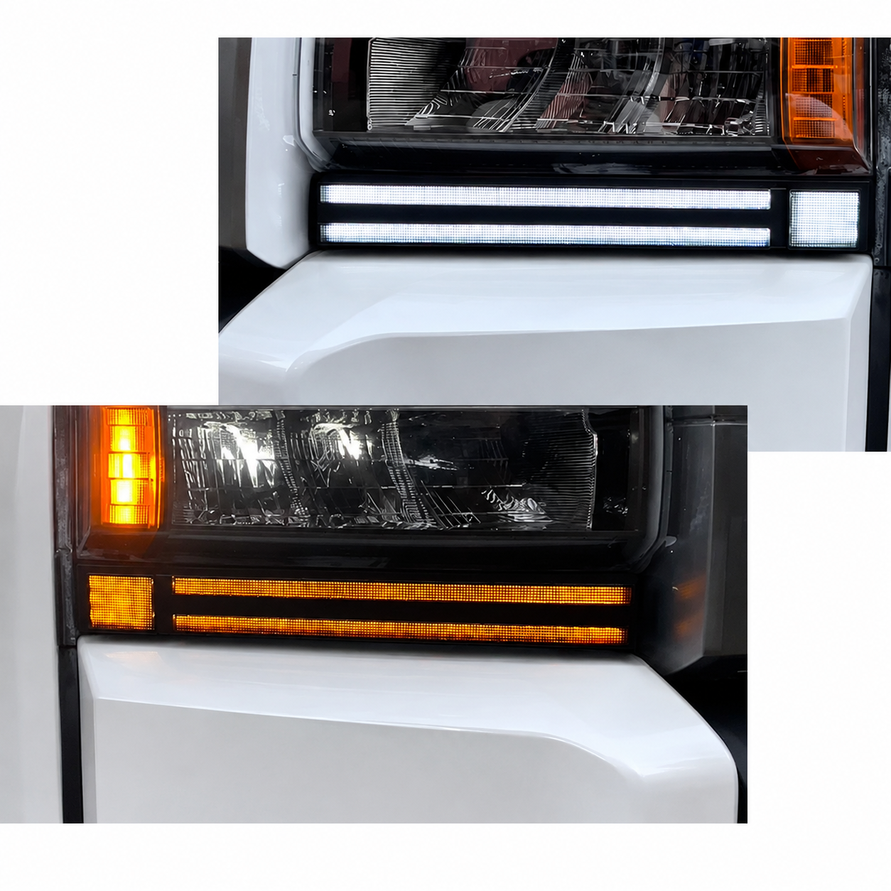 DRL doble línea para Toyota Prado LC250