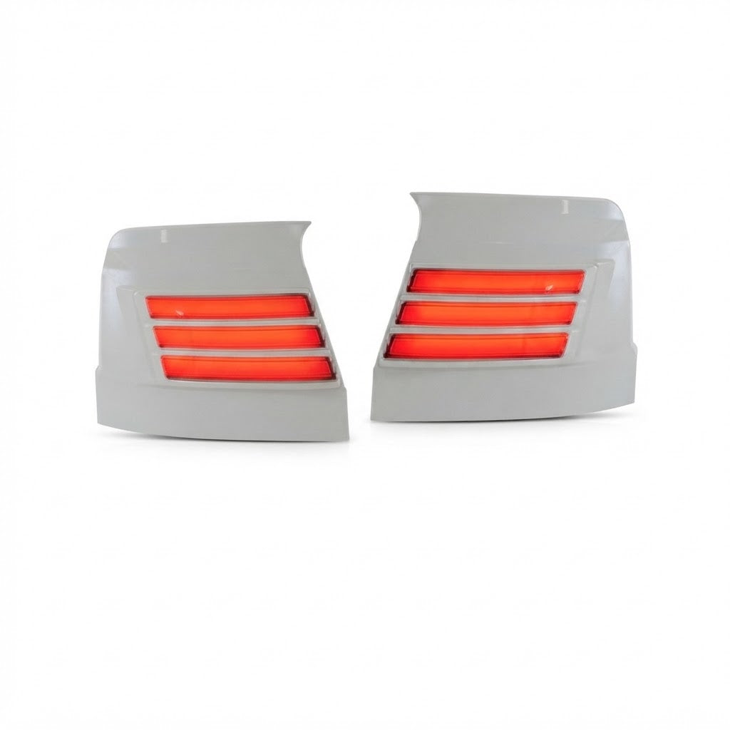 Lámpara bomper trasera LED blanca para Toyota Prado LC250