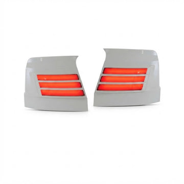 Lámpara bomper trasera LED blanca para Toyota Prado LC250