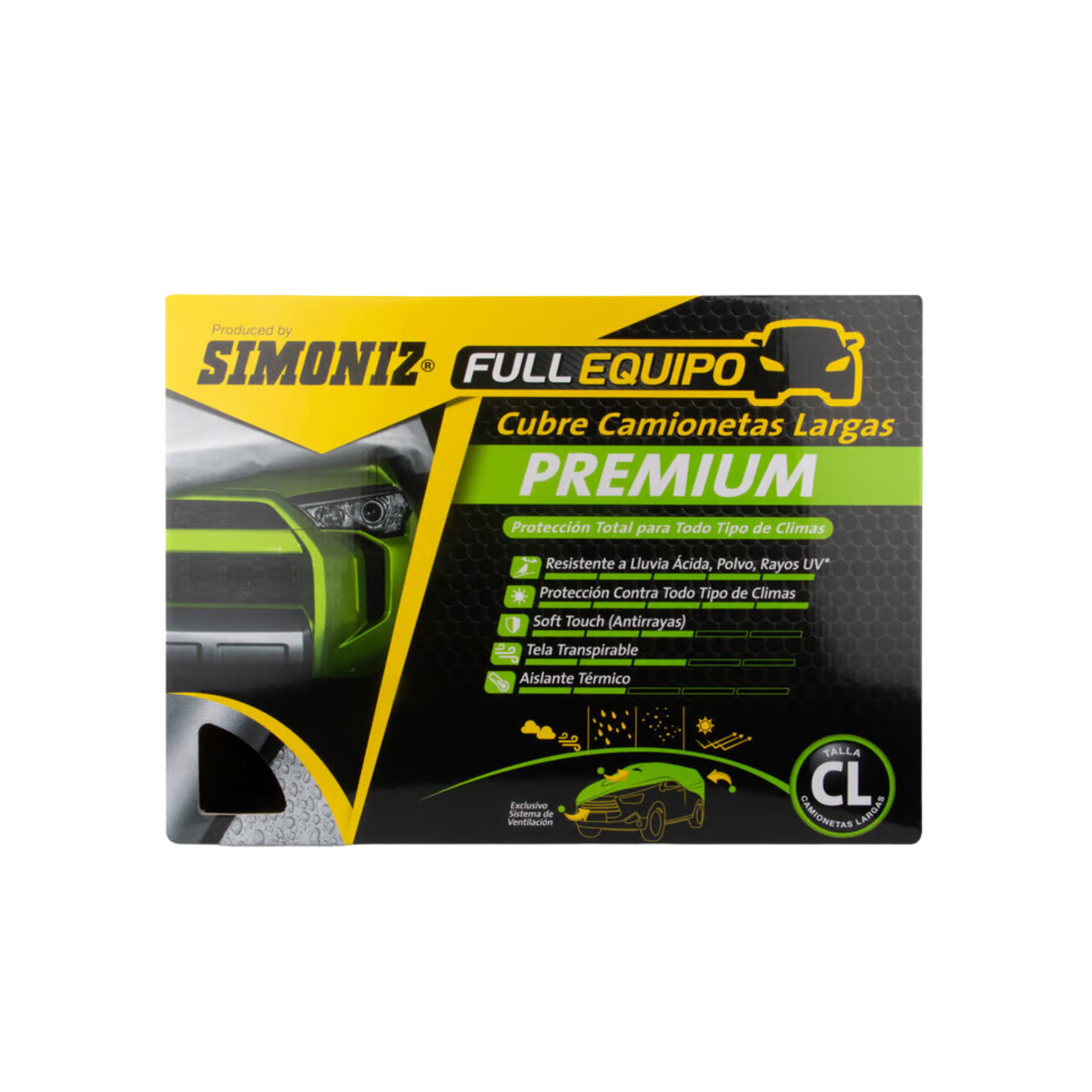 Pijama para Camionetas Largas, Premium Cover, Simoniz