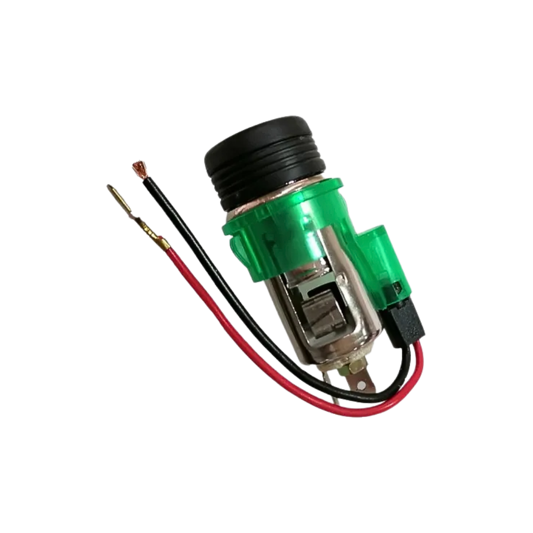 encendedor tipo hella, toma 12V auto, encendedor cigarrillos carro, racing type R, accesorio eléctrico auto, encendedor universal