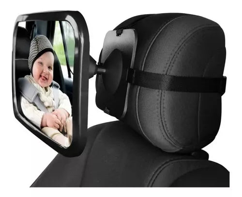 Espejo Retrovisor Bebés De Vigilancia En Carro, Baby Safety