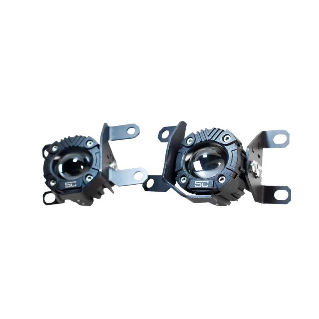 faros sc sfog, faros dual color toyota, luz led 2 pulgadas, faros led hilux revo, faro lc300 niebla, faro yaris cross, luz blanca y ámbar, faro antiniebla toyota, led driving beam, sc sfog 2350 lúmenes, faro led toyota 2024, faro toyota plug and play, faro camión compacto, faros 2” resistentes, luz led todo clima