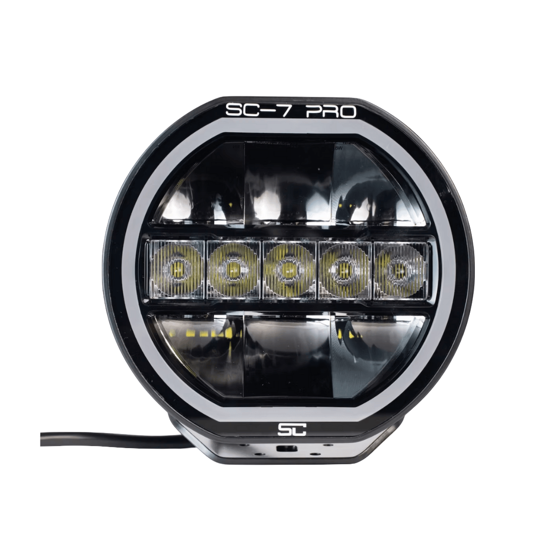 faro led 7 pulgadas, sc7 pro led, faro ovalado offroad, faro on road ece r149, faro doble modo, faro 6000k, faro led 4062 lúmenes, faro con memoria, faro ip67, faro led profesional, faro offroad potente, faro legal calle, luces led 4x4, faro 7 pulgadas sc led, faro akzo nobel, faro soporte reforzado