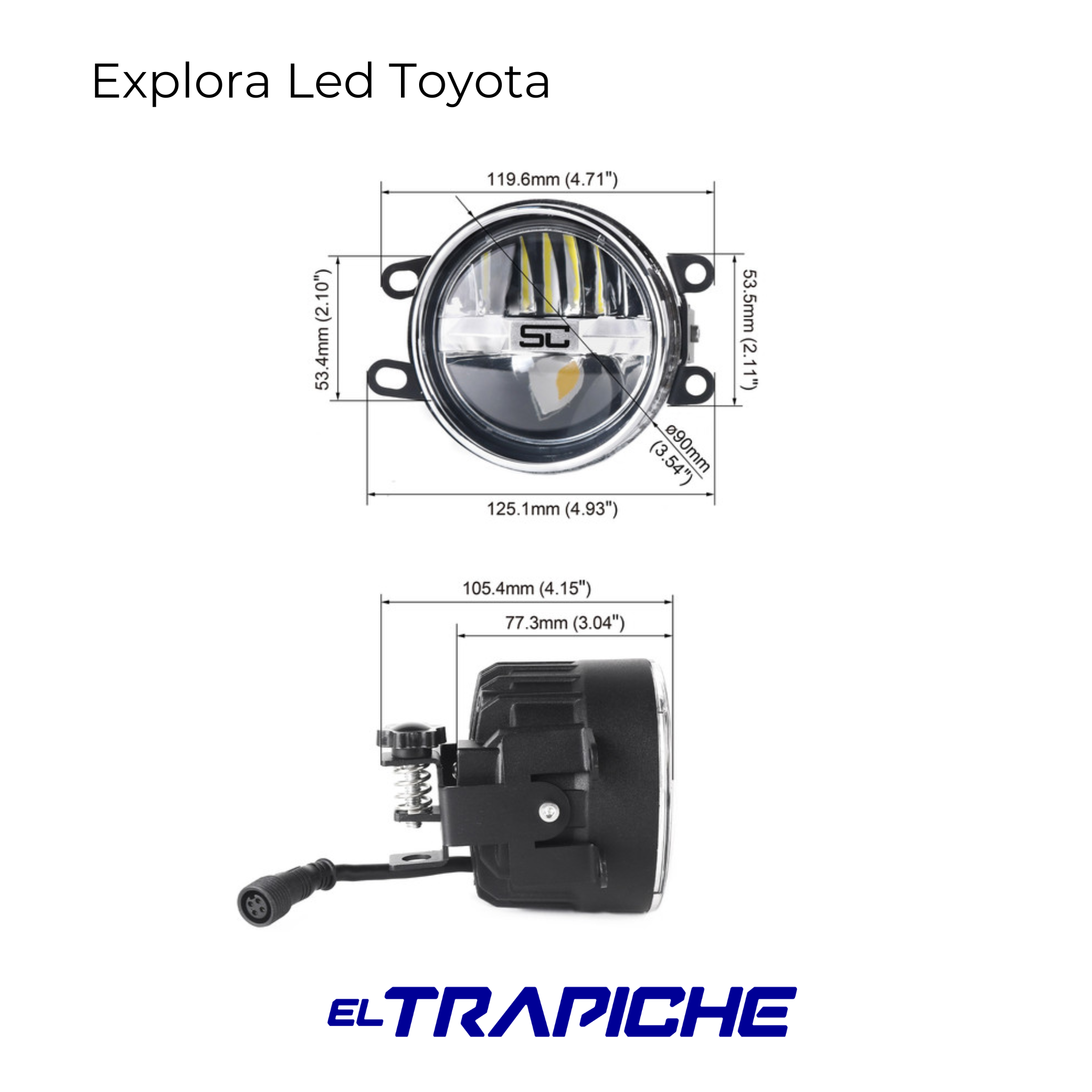 Exploras Led Blanca amarilla SC Led