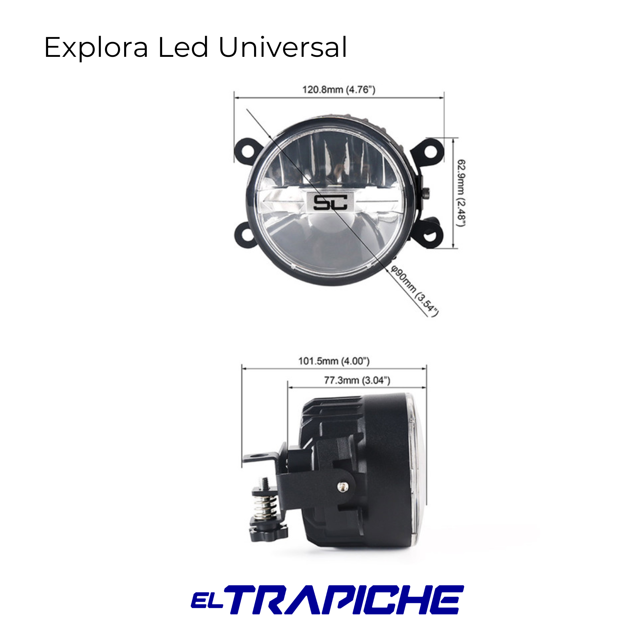 Exploras Led Blanca amarilla SC Led