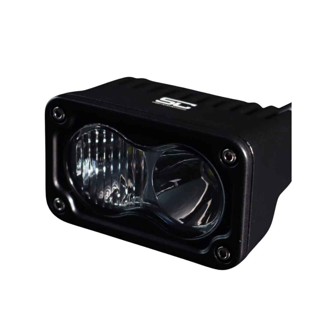 sc2 combo led, faro led 2 pulgadas, luz led compacta, faro osram 20w, luz blanca o ámbar, faro led ip68, luz reversa offroad, faro drl ámbar, luz niebla led, luz trabajo vehículo, luz led 2500 lúmenes, faro off-road pequeño, led para camioneta 2", faro sc2 20w