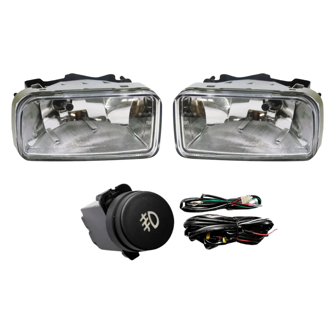 exploradoras aveo 2008, luces niebla chevrolet aveo, faros auxiliares family, neblineros rectangulares aveo, kit exploradoras chevrolet, accesorios iluminación carro, repuestos aveo family