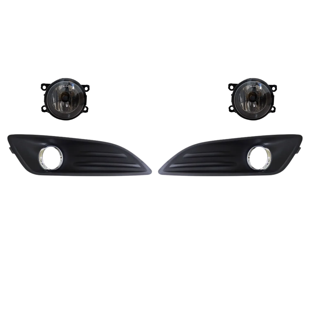 exploradoras ford fiesta 2013, farolas antiniebla fiesta, kit luces neblina ford fiesta, luces auxiliares fiesta 2014, parrillas faros fiesta