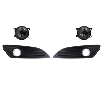 exploradoras ford fiesta 2013, farolas antiniebla fiesta, kit luces neblina ford fiesta, luces auxiliares fiesta 2014, parrillas faros fiesta