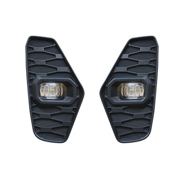 exploradoras nissan np300 2021, faros niebla np300, luces auxiliares led, exploradoras led 12v, np300 faros originales, exploradoras tipo OEM, luces blancas np300, repuestos nissan originales, farolas np300 2021