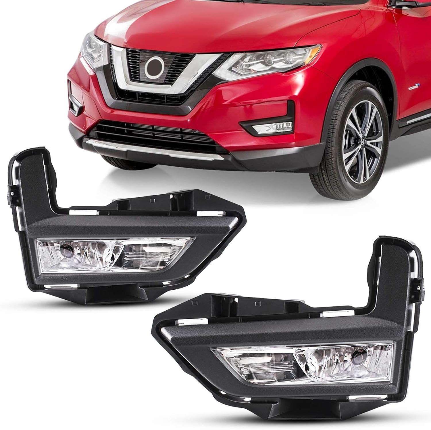 exploradoras nissan xtrail, luces xtrail 2018, bombillo h8 12v 35w, iluminación antiniebla, accesorios nissan, farolas nissan xtrail, repuestos originales, luces auxiliares xtrailv