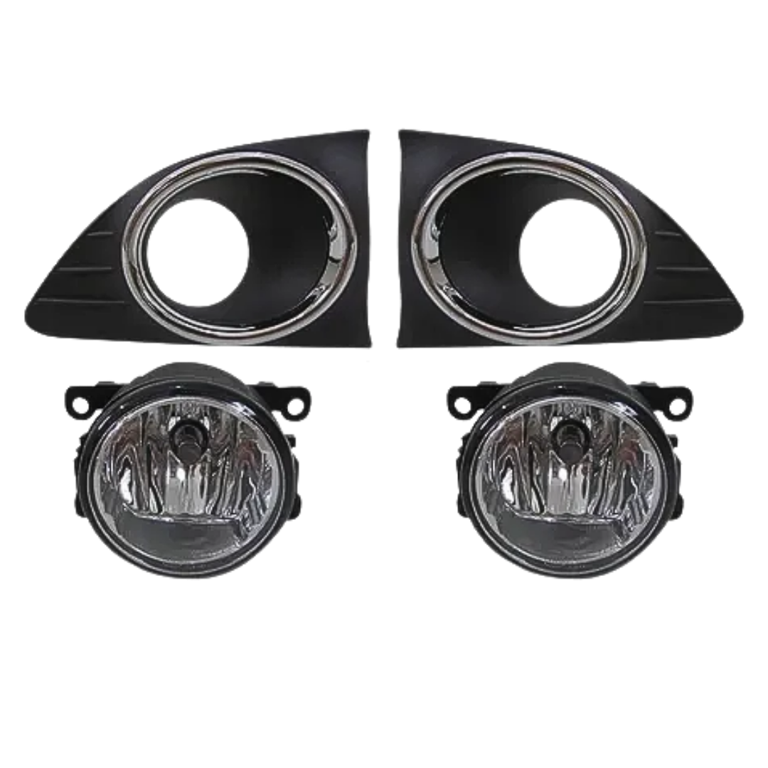 Renault Logan 2016, Renault Sandero 2016, exploradoras Logan, exploradoras Sandero, luces auxiliares Renault, iluminación frontal, accesorios Renault