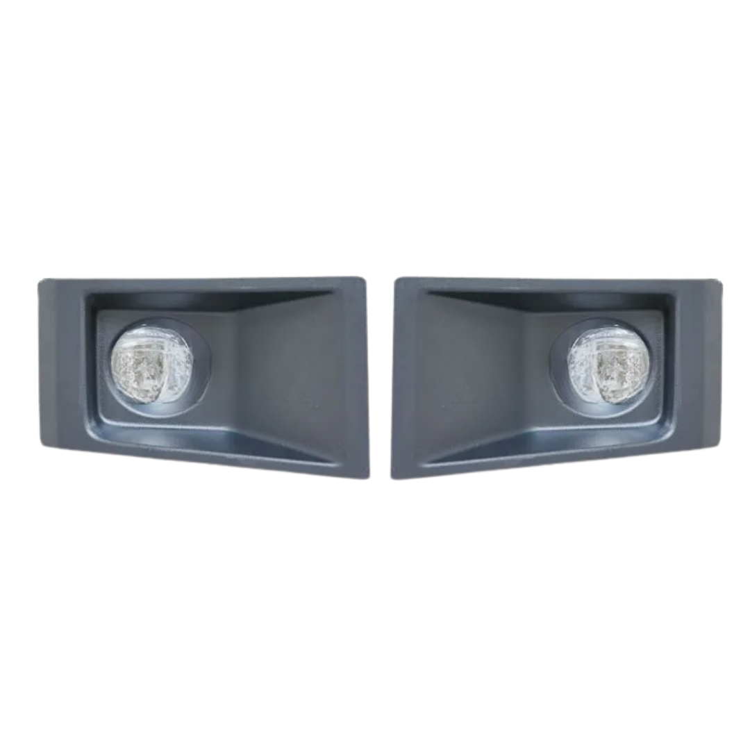 exploradoras toyota cara de vaca, faros neblineros toyota, luces antiniebla camioneta, farolas toyota bumper nuevo, accesorios toyota luz