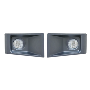 exploradoras toyota cara de vaca, faros neblineros toyota, luces antiniebla camioneta, farolas toyota bumper nuevo, accesorios toyota luz