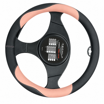 Forro cabrilla sintetica Premiun Techla negro- rosado