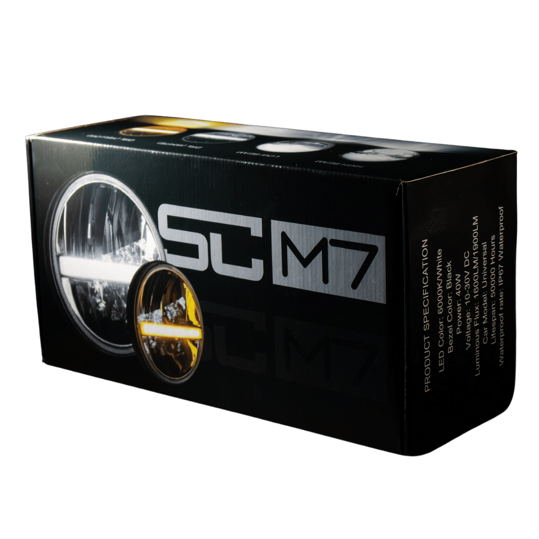 farola led 7 pulgadas, faro sc-m7, faro led 90w, faro led 40w reales, faro blanco 6000k, faro led ip67, faro offroad, faro universal, faro led para moto, faro 4x4, faro led camión, faro utv atv, faro resistente agua, faro larga duración

Para care vaca, jeep, montero tradicional, samurai, willis 

