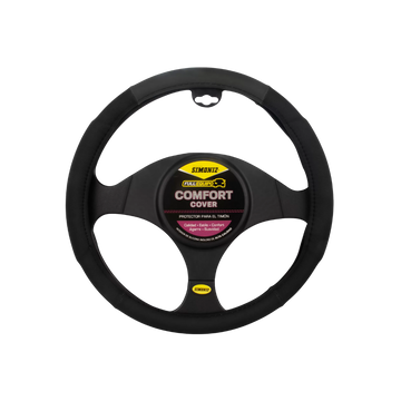 forro cabrilla simoniz, protector timón carro, forro volante gris, cubierta volante pvc, funda para timón auto, accesorio interior carro, forro ergonómico timón, protector volante antidesgaste, accesorios simoniz carro, forro elegante para volante