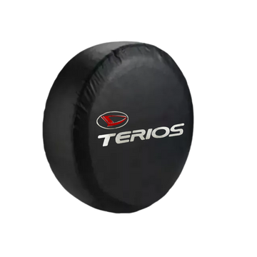 forro llanta daihatsu terios, cubierta llanta repuesto terios, protector llanta trasera daihatsu, funda llanta terios, forro rin 15 daihatsu, forro llanta suv, accesorios terios, forro llanta exterior daihatsu, protector neumático repuesto, forro llanta 4x4 terios