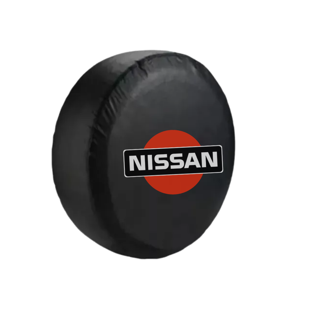 forro llanta nissan, cubierta llanta repuesto nissan, forro xtrail, protector llanta frontier, forro pathfinder, funda llanta trasera nissan, accesorios nissan, cubierta llanta exterior, forro terrano, llanta repuesto nissan suv
